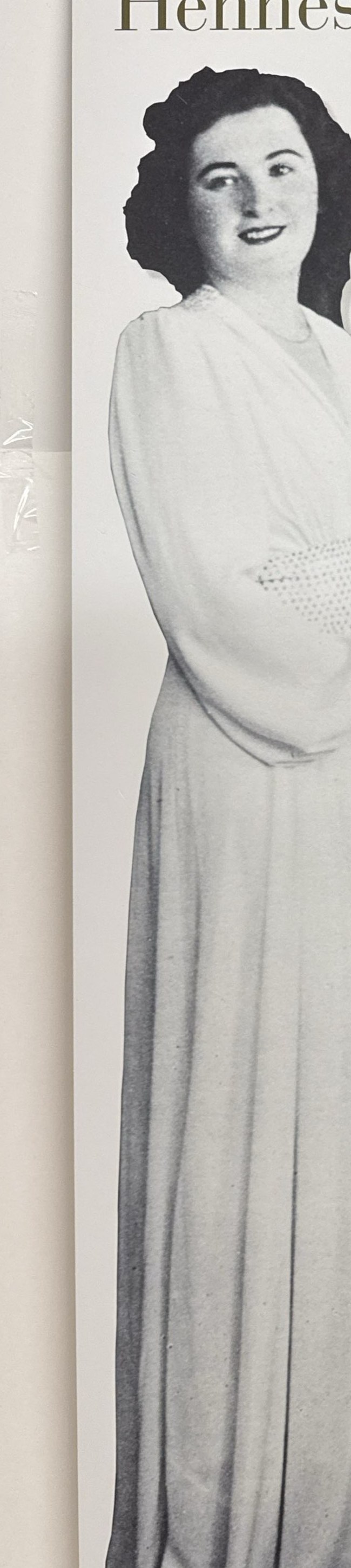 Birgit Nilsson som ung i vit klänning