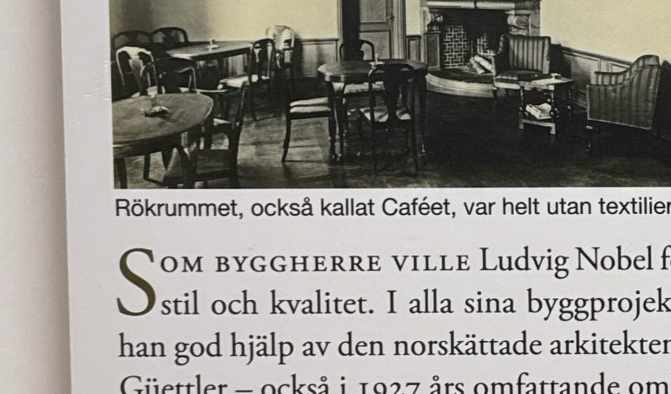Rökrummet, även kallat Cabinet