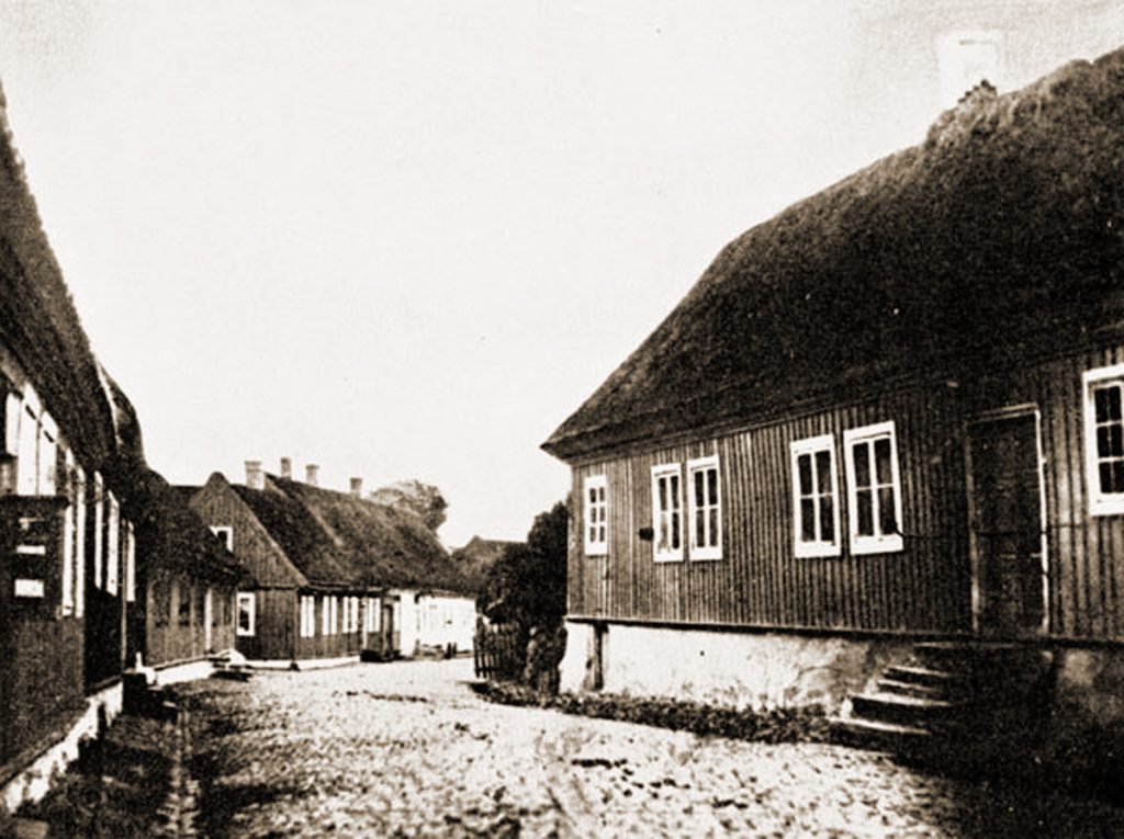 Nedere gatan, Agardhsgatan före 1870